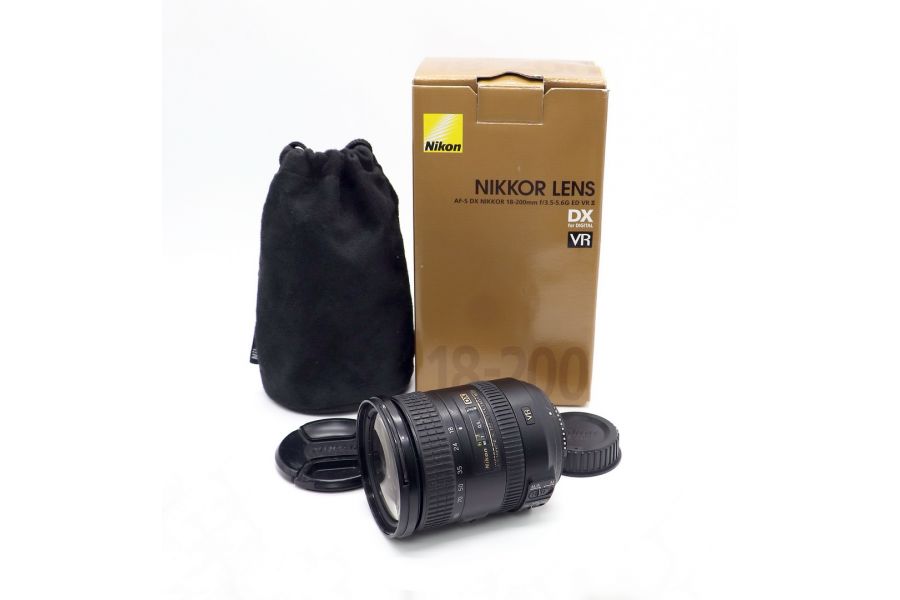 Nikon 18-200mm f/3.5-5.6G II ED AF-S VR DX Nikkor в упаковке б/у