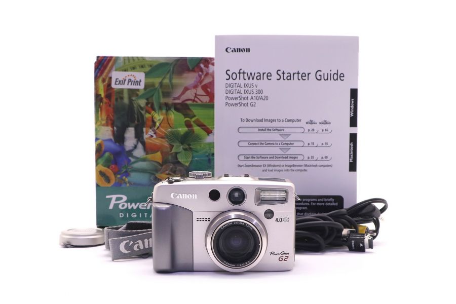 Canon PowerShot G2 в упаковке