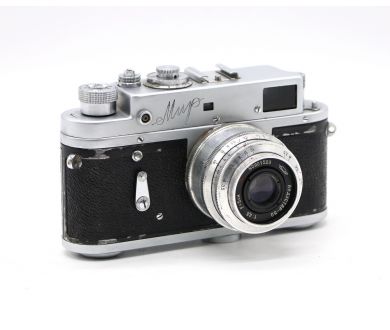 Купить Мир + Индустар-50 советский дальномерный аппарат Мир + Индустар-50 советский дальномерный аппарат