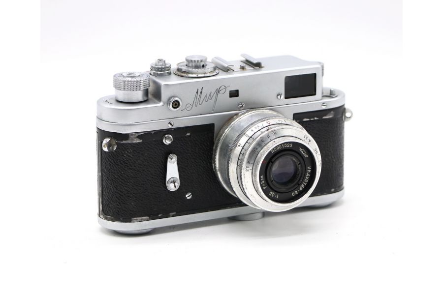 Мир + Индустар-50 советский дальномерный аппарат