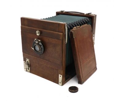 Немецкая деревянная камера + Doppel-Anastigmat Kaelar 180mm f/6,8