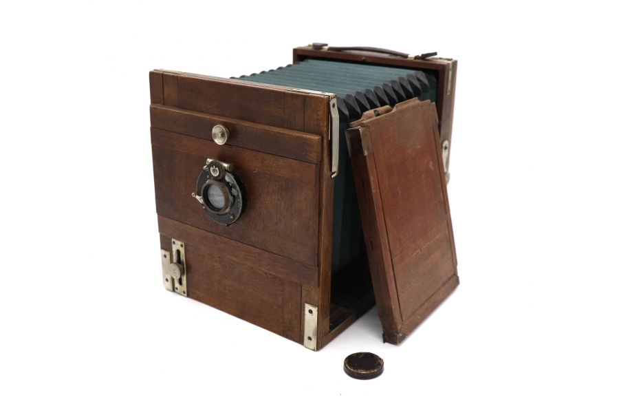 Немецкая деревянная камера + Doppel-Anastigmat Kaelar 180mm f/6,8