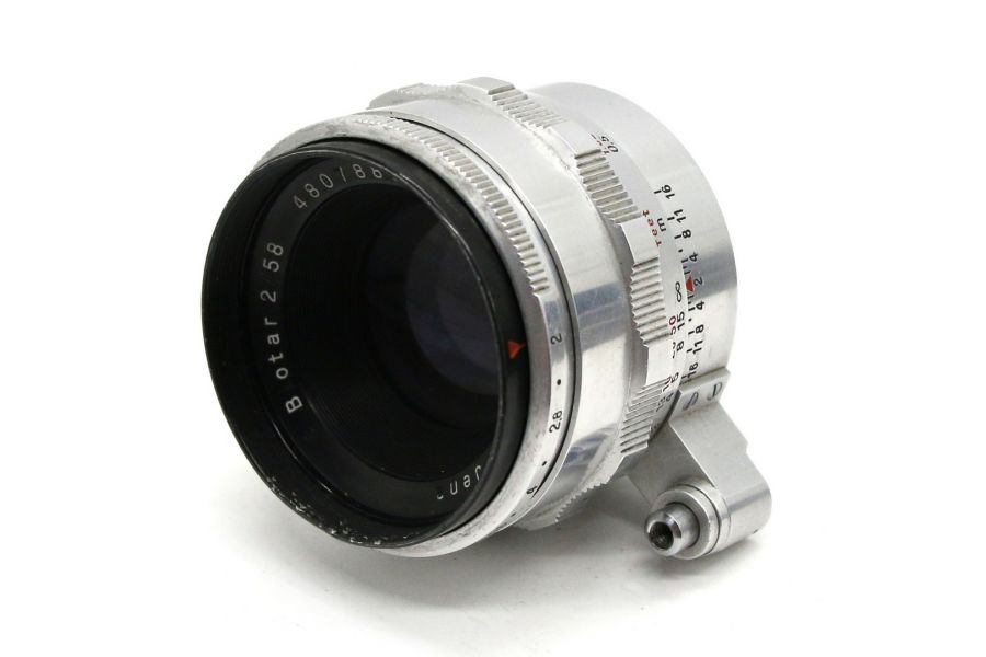 Biotar 2/5.8cm Carl Zeiss Jena Exakta silver