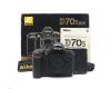 Nikon D70s body в упаковке (пробег 145 кадров)