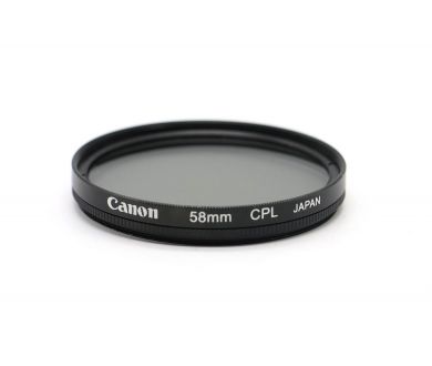 Светофильтр Canon 58mm CPL в упаковке