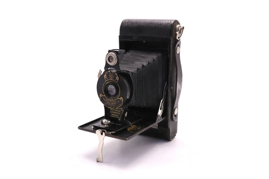 Kodak Folding Autographic Brownie №2 складная