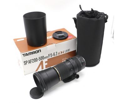 Tamron SP AF 200-500mm f/5-6.3 Di LD (IF) (A08) Canon EF в упаковке