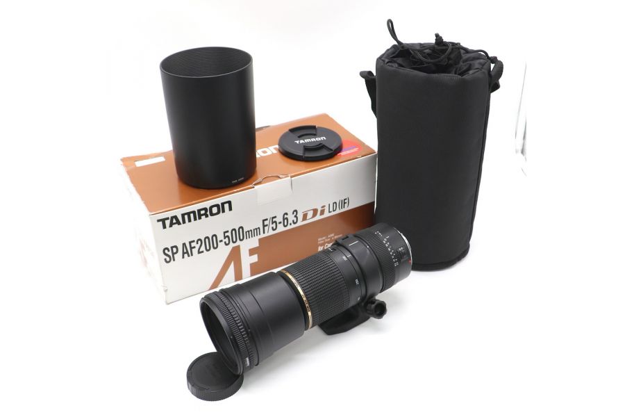 Tamron SP AF 200-500mm f/5-6.3 Di LD (IF) (A08) Canon EF в упаковке