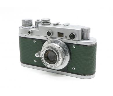 Зоркий С + Индустар 22 зеленый (СССР, 1956г.)