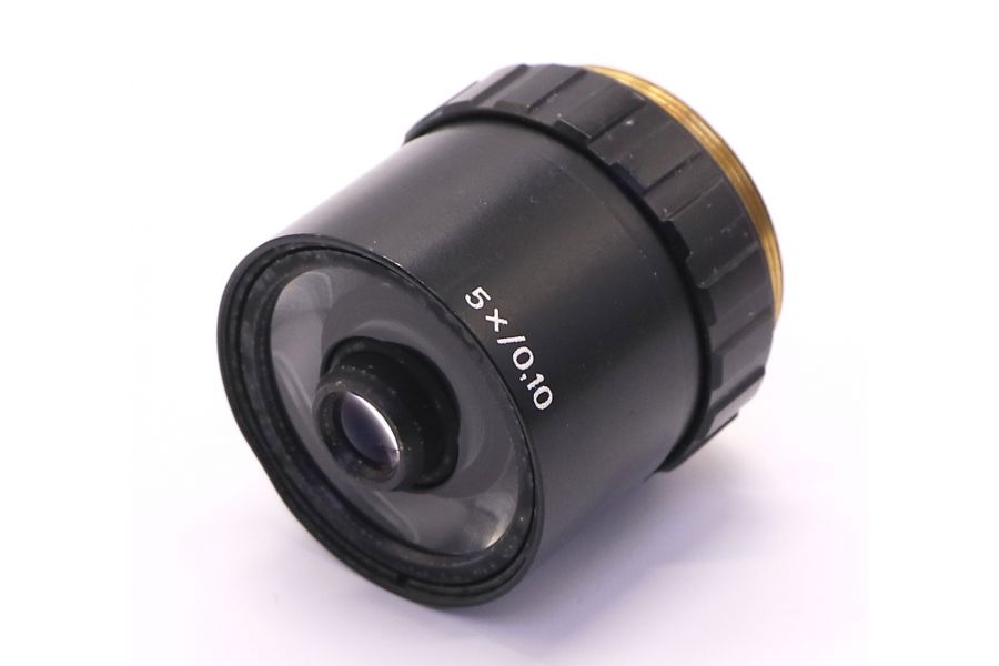 Объектив микроскопа Carl Zeiss Jena Planachromat HD 5x/0,10