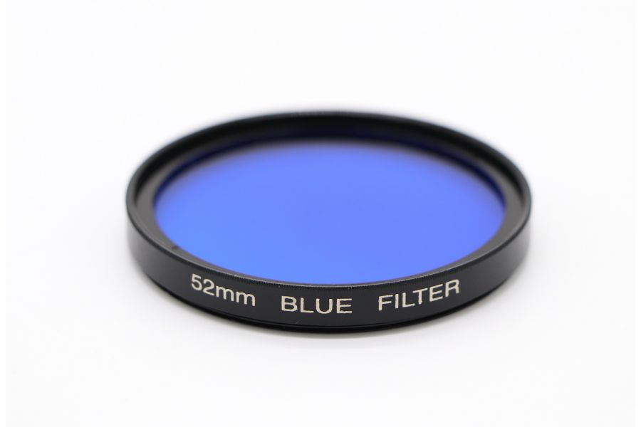 Светофильтр 52mm BLUE FILTER