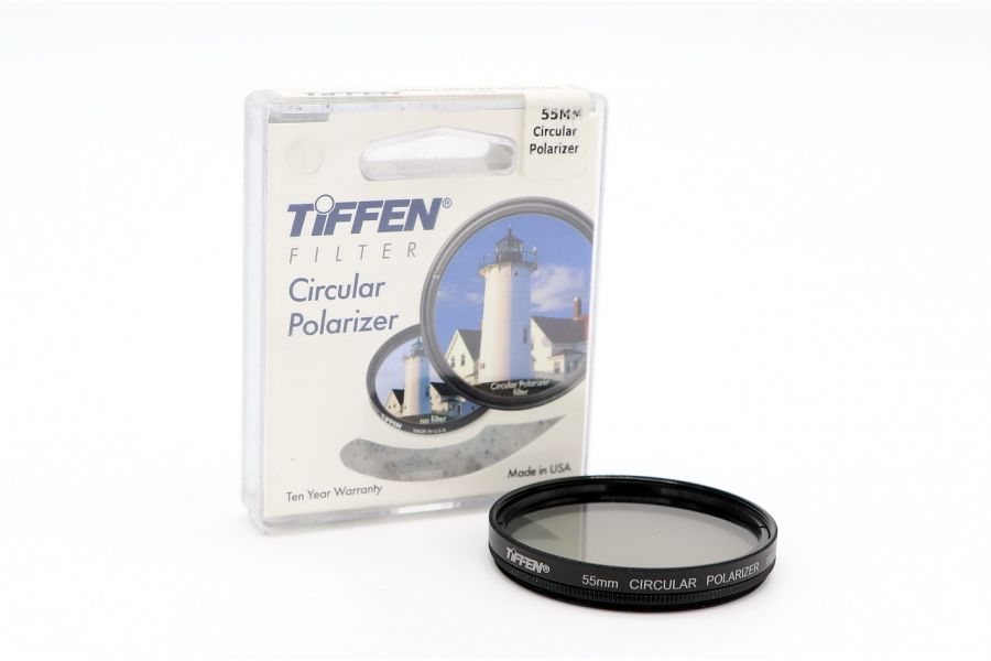 Светофильтр Tiffen 55mm Circular Polarizer USA