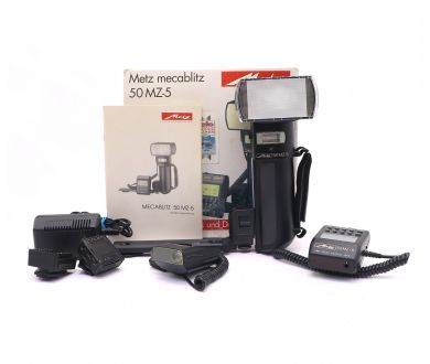 Фотовспышка Metz Mecablitz 50 MZ-5 в упаковке