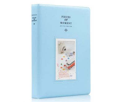 Фотоальбом Instax Mini Pieces of Moment, 128+1 фото (небесно-голубой) 
