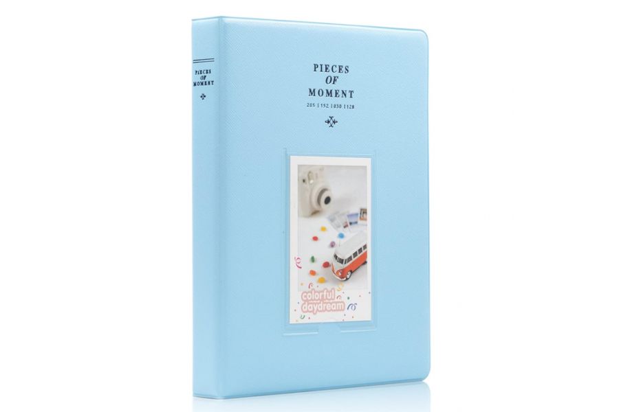 Фотоальбом Instax Mini Pieces of Moment, 128+1 фото (небесно-голубой) 