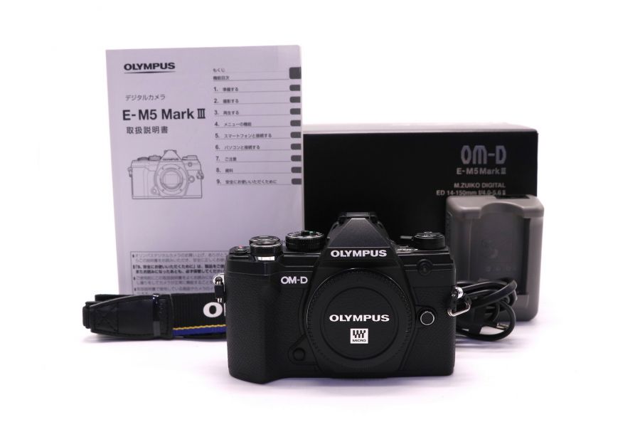 Olympus OM-D E-M5 III body в упаковке (пробег 4900 кадров)