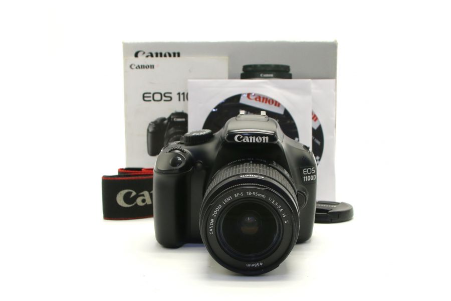 Canon EOS 1100D kit в упаковке (пробег 20885 кадров)