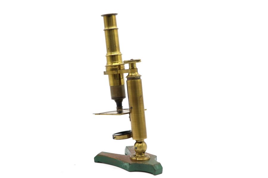 Микроскоп латунный