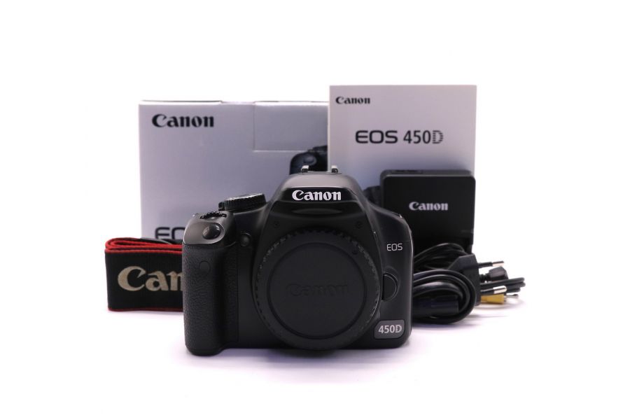 Canon EOS 450D в упаковке (пробег 11945 кадров)