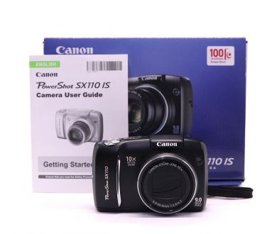 Купить Canon PowerShot SX110 IS в упаковке Canon PowerShot SX110 IS в упаковке