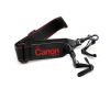 Ремень Canon черный с красной надписью