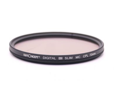 Светофильтр K&F Concept digital HD slim MC CPL 72mm