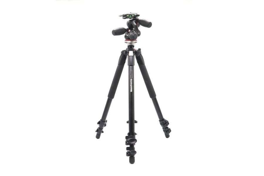 Штатив Manfrotto 190XB + штативная головка Manfrotto MHXPRO-3W