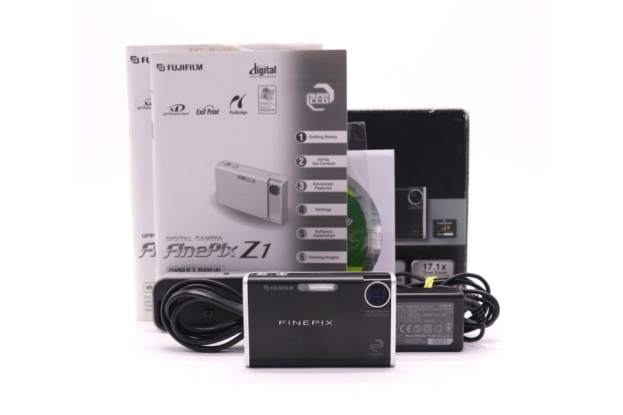 Fujifilm FinePix Z1 в упаковке