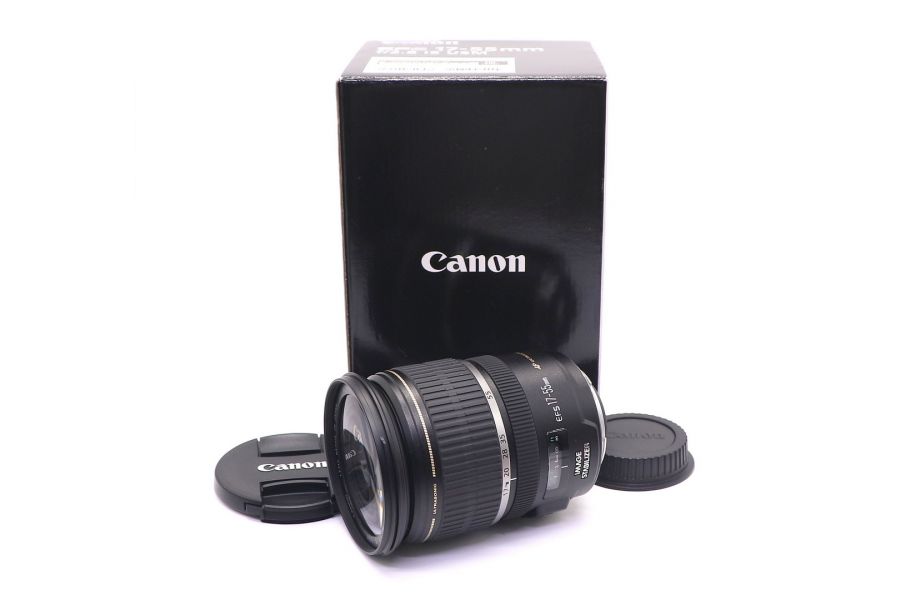 Canon EF-S 17-55mm F/2.8 IS USM (Japan, 2010) в упаковке