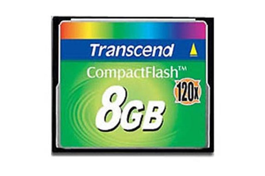 Compact Flash Transcend 8GB 120x