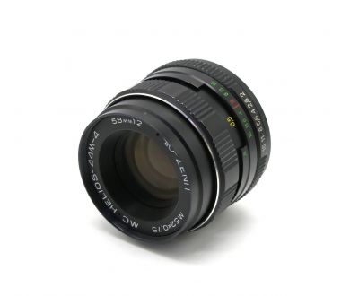 Гелиос-44М-4 МС 2/58 советский мануальный объектив