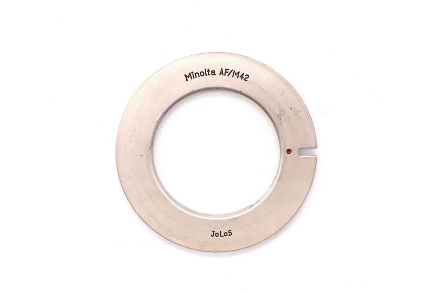Переходник M42 - Sony Minolta (AF) JoLos (Russia, 2007)