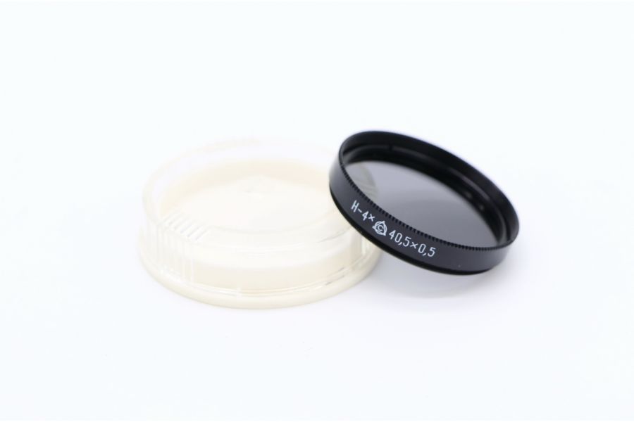 Светофильтр Н-4X 40,5x0.5 (ЛЗОС, 1985 г.)