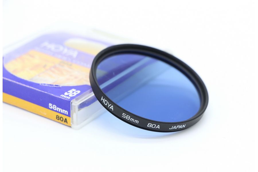 Светофильтр Hoya 58mm 80A Japan