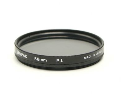 Купить Светофильтр Sunpak 58mm P.L. Светофильтр Sunpak 58mm P.L.