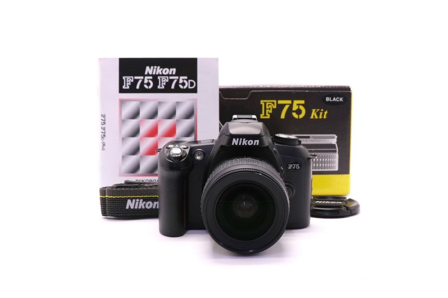 Nikon F75 kit в упаковке