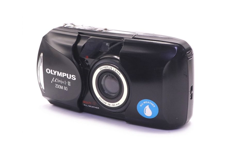 Olympus mju II zoom 80 black