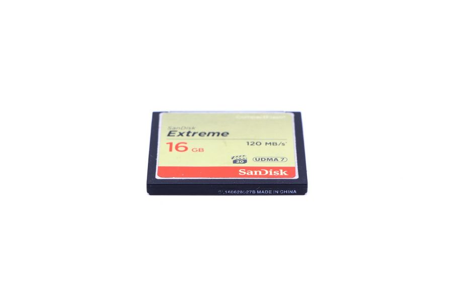Флеш карта Compact Flash SanDisk Extreme 16GB 120 MB/s