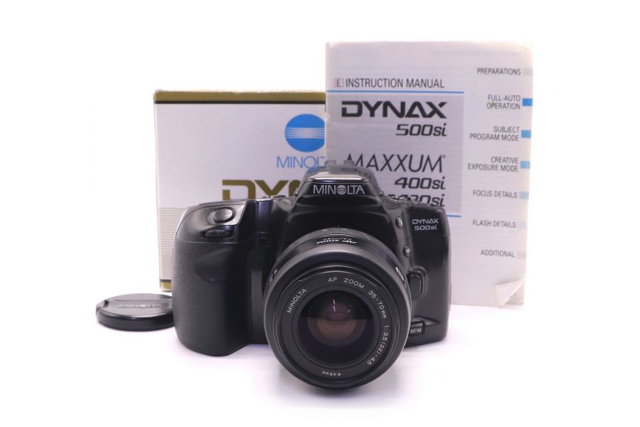 Minolta Dynax 500si kit в упаковке