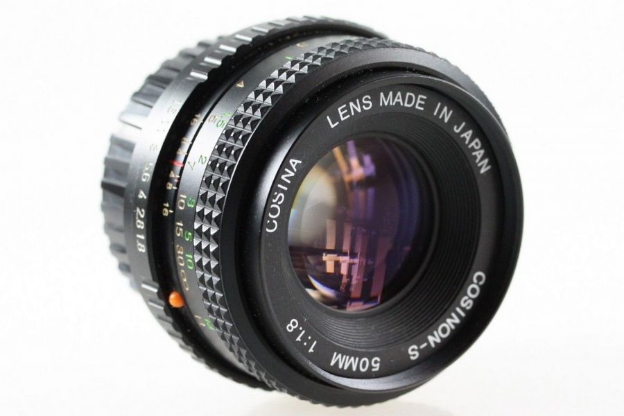 Cosinon-S 1.8/50mm (Japan, 1981)