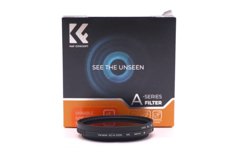 Светофильтр K&F Concept MV36 NDX (ND8-ND2000) 46mm