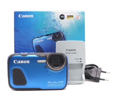 Canon PowerShot D30 в упаковке