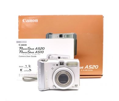 Canon PowerShot A520 в упаковке