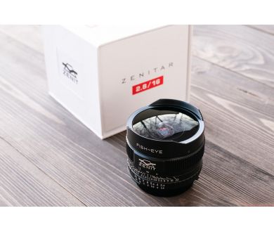 Купить Зенитар-C 16mm f/2.8 для Canon новый Зенитар-C 16mm f/2.8 для Canon новый