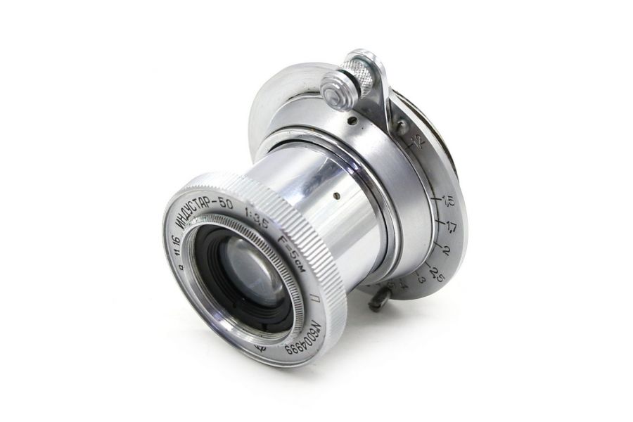 Индустар-50 3,5/50 П тубусный (ЛЗОС, 1960)