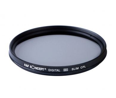 Светофильтр K&F Concept digital HD slim CPL 72mm Japan