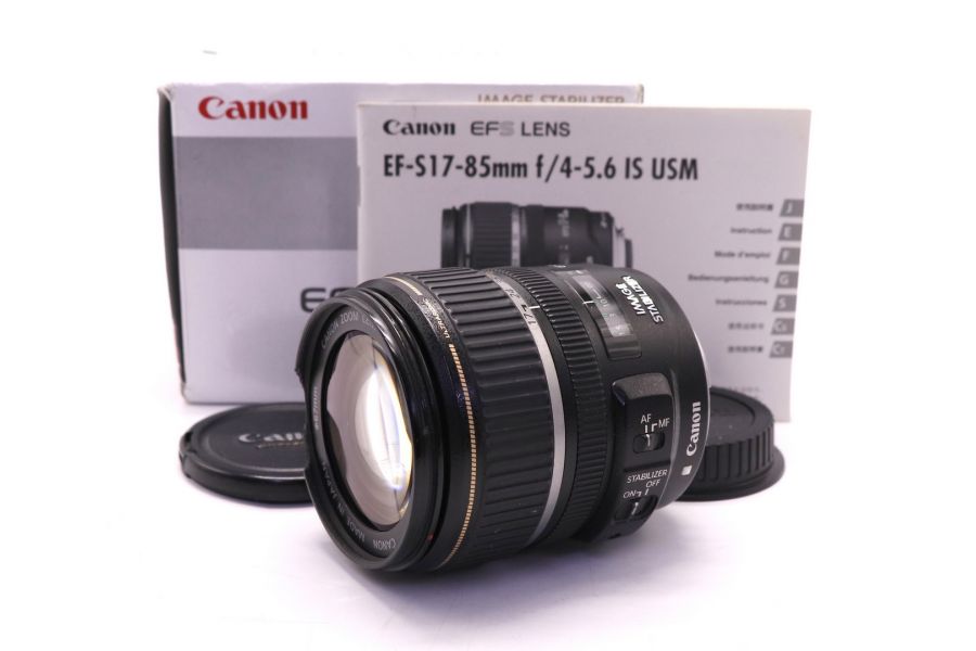 Canon EF-S 17-85mm f/4-5.6 IS USM в упаковке (2004)