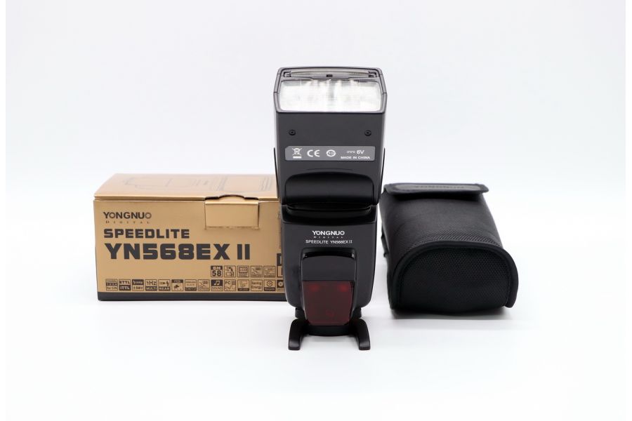 Фотовспышка YongNuo Speedlite YN-568EX II б/у в упаковке