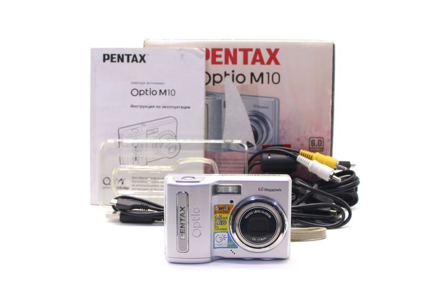 Pentax Optio M10 в упаковке