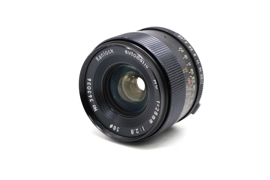 Kenlock automatic 28mm f/2.8 MC for Olympus OM